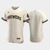 Milwaukee Brewers Home Team Cream Jersey - Robokeg