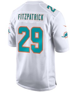 Minkah Fitzpatrick Miami Dolphins 2018 Nfl Draft Pick Game Jersey - White - Robokeg