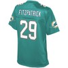 Minkah Fitzpatrick Miami Dolphins Nfl Pro Line Womens Player Jersey - Aqua - Robokeg