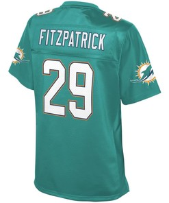 Minkah Fitzpatrick Miami Dolphins Nfl Pro Line Womens Player Jersey - Aqua - Robokeg