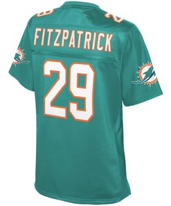 Minkah Fitzpatrick Miami Dolphins Nfl Pro Line Womens Team Player Jersey - Aqua - Robokeg