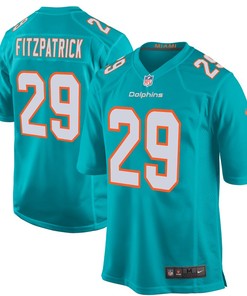 Minkah Fitzpatrick Miami Dolphins Nike Game Jersey - Aqua - Robokeg