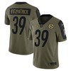 Minkah Fitzpatrick Pittsburgh Steelers 2021 Salute To Service Limited Player Jersey - Olive Nfl - Robokeg