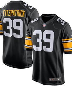 Minkah Fitzpatrick Pittsburgh Steelers Alternate Player Game Jersey - Black Nfl - Robokeg