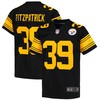 Minkah Fitzpatrick Pittsburgh Steelers Color Rush Game Jersey - Black Nfl - Robokeg