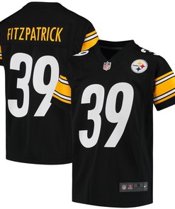 Minkah Fitzpatrick Pittsburgh Steelers Game Jersey - Black Nfl - Robokeg