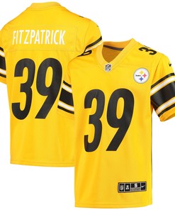 Minkah Fitzpatrick Pittsburgh Steelers Inverted Team Game Jersey - Gold Nfl - Robokeg