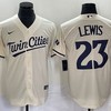 Minnesota Twins #23 Royce Lewis Jersey - White - Robokeg