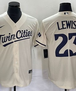 Minnesota Twins #23 Royce Lewis Jersey - White - Robokeg
