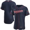 Minnesota Twins 60th Season Alternate Authentic Team Jersey - Navy Mlb - Robokeg