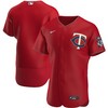 Minnesota Twins Alternate Authentic Team Jersey Red Mlb - Robokeg