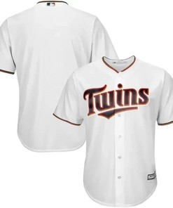 Minnesota Twins Big And Tall Cool Base Team Jersey - White - Robokeg