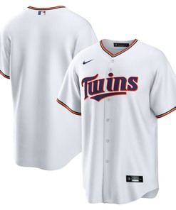 Minnesota Twins Home Replica Team Jersey - White Mlb - Robokeg