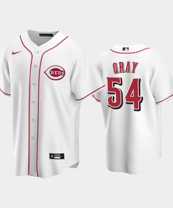 Minnesota Twins Jersey, Home Reds 54 Sonny Gray White Jersey - Robokeg