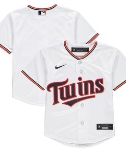 Minnesota Twins Preschool Home Replica Team Jersey - White Mlb - Robokeg