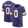 Minnesota Vikings #0 Marcus Davenport Classic Player Game Jersey - Purple - Robokeg