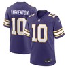 Minnesota Vikings #10 Fran Tarkenton Classic Retired Player Jersey - Purple - Robokeg