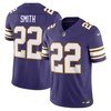 Minnesota Vikings #22 Harrison Smith Classic Vapor Fuse Limited Jersey - Purple - Robokeg