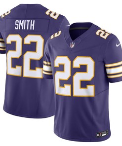 Minnesota Vikings #22 Harrison Smith Classic Vapor Fuse Limited Jersey - Purple - Robokeg