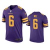 Minnesota Vikings #6 Matt Wile Purple Color Rush Legend Jersey - Men - Robokeg