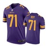 Minnesota Vikings #71 Riley Reiff Nike Color Rush Purple Jersey - Robokeg