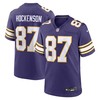 Minnesota Vikings #87 Tj Hockenson Classic Player Game Jersey - Purple - Robokeg