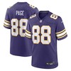 Minnesota Vikings #88 Alan Page Classic Retired Player Jersey - Purple - Robokeg