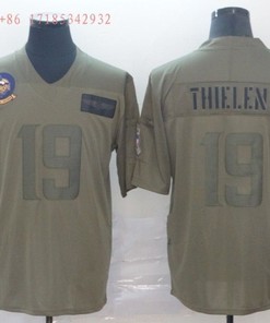 Minnesota Vikings Adam Thielen #19 Nfl 2020 Camo Jersey Jersey - Robokeg