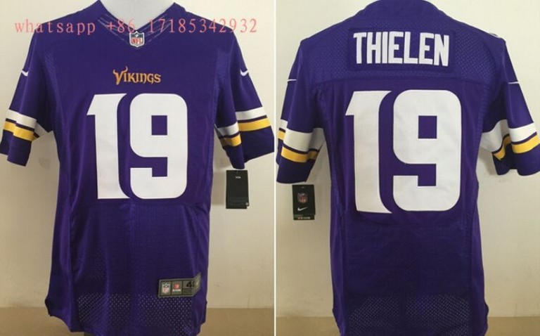 Minnesota Vikings Adam Thielen #19 Nfl 2020 Cobalt Blue Jersey Jersey - Robokeg