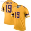 Minnesota Vikings Adam Thielen #19 Nfl 2020 Gold Jersey Jersey - Robokeg