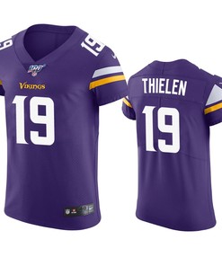 Minnesota Vikings Adam Thielen Purple 100th Season Vapor Elite Jersey - Robokeg
