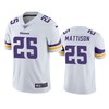 Minnesota Vikings Alexander Mattison White 100th Season Vapor Limited Jersey - Robokeg