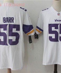 Minnesota Vikings Anthony Barr #55 Nfl 2020 White Jersey Jersey - Robokeg