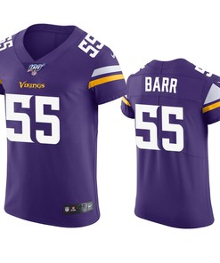Minnesota Vikings Anthony Barr Purple 100th Season Vapor Elite Jersey - Robokeg