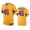 Minnesota Vikings Bene Benwikere Gold Inverted Legend Jersey - Robokeg