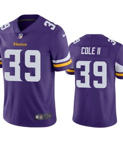 Minnesota Vikings Brian Cole Ii Purple Vapor Untouchable Limited Jersey - Robokeg