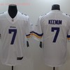 Minnesota Vikings Case Keenum #7 Nfl 2020 White Jersey Jersey - Robokeg