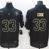 Minnesota Vikings Dalvin Cook #33 Nfl 2020 Black Jersey - Robokeg
