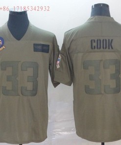Minnesota Vikings Dalvin Cook #33 Nfl 2020 Camo Jersey Jersey - Robokeg