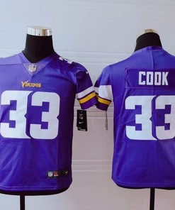 Minnesota Vikings Dalvin Cook #33 Nfl 2020 Purple Jersey - Robokeg
