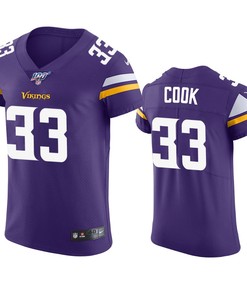 Minnesota Vikings Dalvin Cook Purple 100th Season Vapor Elite Jersey - Robokeg