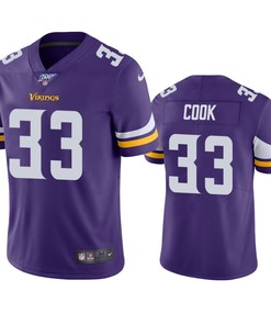 Minnesota Vikings Dalvin Cook Purple 100th Season Vapor Limited Jersey - Robokeg