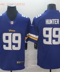 Minnesota Vikings Danielle Hunter #99 Nfl 2020 Cobalt Blue Jersey Jersey - Robokeg