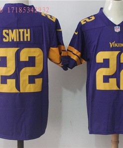 Minnesota Vikings Emmitt Smith #22 Nfl 2020 Blue Jersey Jersey - Robokeg