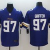 Minnesota Vikings Everson Griffen #97 Nfl 2020 Cobalt Blue Jersey Jersey - Robokeg