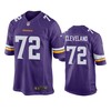 Minnesota Vikings Ezra Cleveland Purple 2020 Nfl Draft Game Jersey - Robokeg
