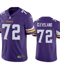 Minnesota Vikings Ezra Cleveland Purple 2020 Nfl Draft Vapor Limited Jersey - Robokeg
