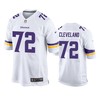 Minnesota Vikings Ezra Cleveland White 2020 Nfl Draft Game Jersey - Robokeg