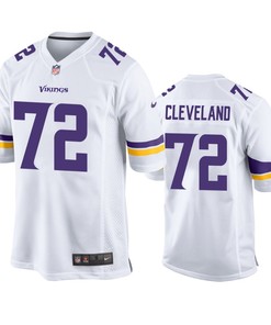 Minnesota Vikings Ezra Cleveland White 2020 Nfl Draft Game Jersey - Robokeg