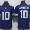 Minnesota Vikings Fran Tarkenton #10 Nfl 2020 Cobalt Blue Jersey Jersey - Robokeg